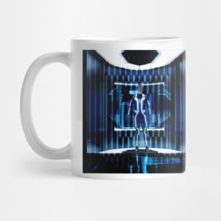 TRON in Blue Mug